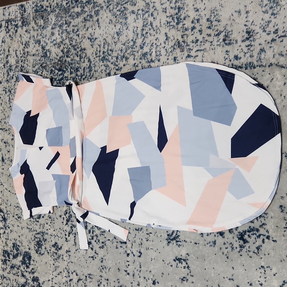 NWOT geometric print dress
